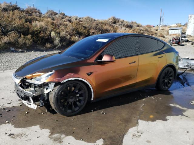 TESLA MODEL Y 2021 with VIN 5YJYGAEE3MF254821 - Photo from auction