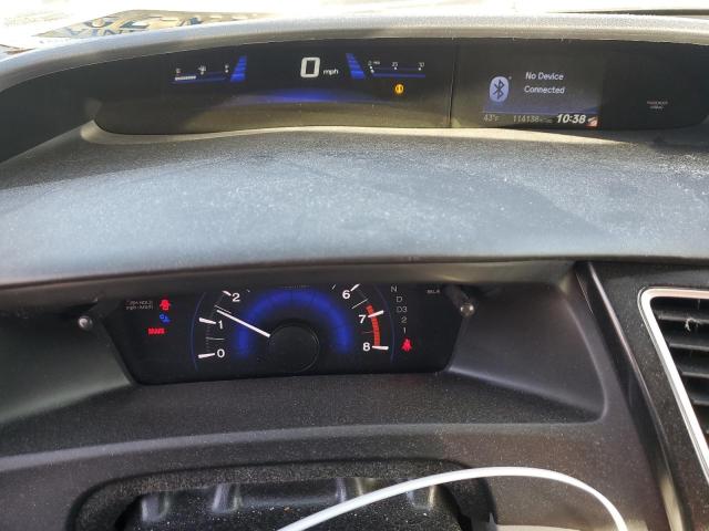 Photo 9 from auction – 2013 HONDA CIVIC LX with VIN 2HGFB2F59DH547936