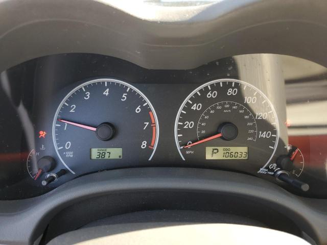 Photo 9 from auction – 2010 TOYOTA COROLLA BA with VIN 1NXBU4EE2AZ346758
