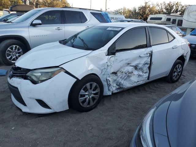 TOYOTA COROLLA L 2015 with VIN 2T1BURHE0FC367576 - Photo from auction