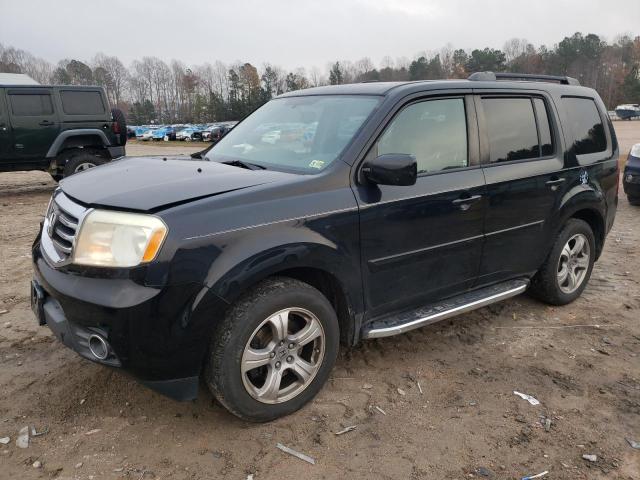 HONDA PILOT EXL 2013 with VIN 5FNYF4H56DB025369 - Photo from auction