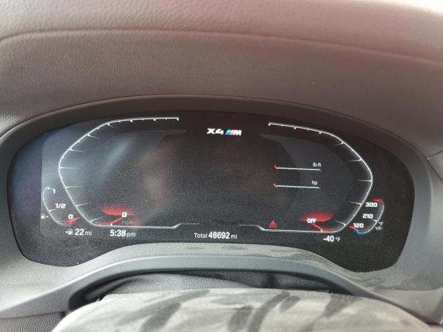 Photo 9 from auction – 2021 BMW X4 M COMPE with VIN 5YMUJ0C02M9F18326