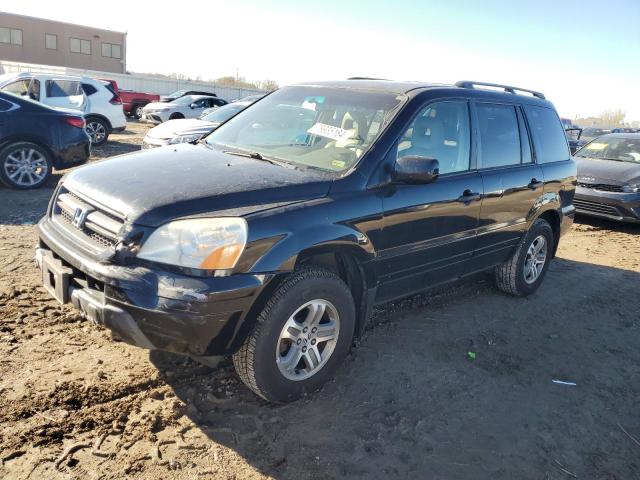 HONDA PILOT EXL 2004 with VIN 5FNYF18534B006776 - Photo from auction