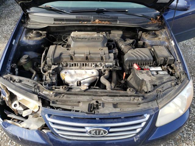 Photo 11 from auction – 2007 KIA SPECTRA EX with VIN KNAFE121275472668