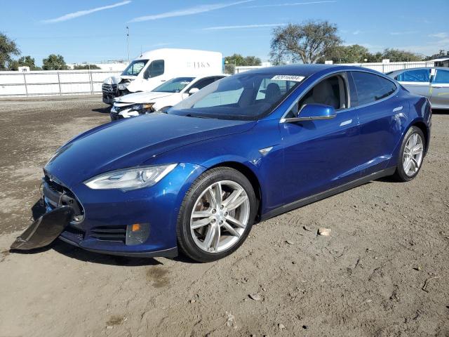 TESLA MODEL S 2015 with VIN 5YJSA1E2XFF116449 - Photo from auction