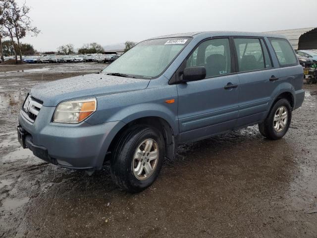 HONDA PILOT LX 2007 with VIN 2HKYF18137H535888 - Photo from auction
