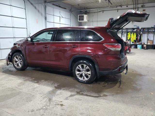 Photo 2 from auction – 2015 TOYOTA HIGHLANDER with VIN 5TDBKRFH7FS109095