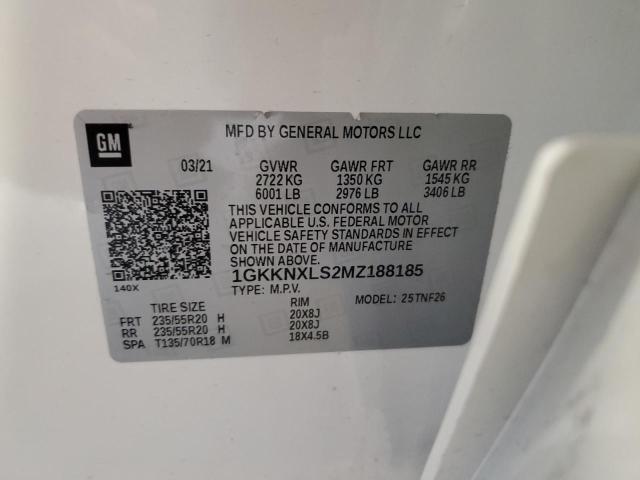 Photo 14 from auction – 2021 GMC ACADIA DEN with VIN 1GKKNXLS2MZ188185