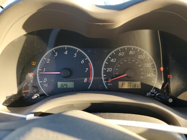 Photo 9 from auction – 2009 TOYOTA COROLLA BA with VIN JTDBL40E799071935