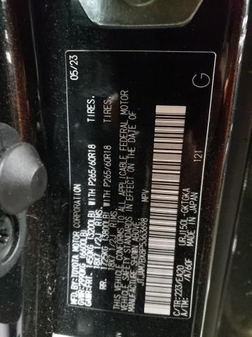 Photo 14 from auction – 2023 LEXUS GX 460 with VIN JTJAM7BX8P5363698