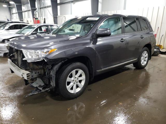 TOYOTA HIGHLANDER 2012 with VIN 5TDBK3EH7CS129325 - Photo from auction