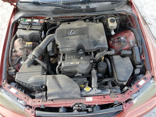 Photo 11 from auction – 2001 LEXUS IS 300 with VIN JTHBD182910001639