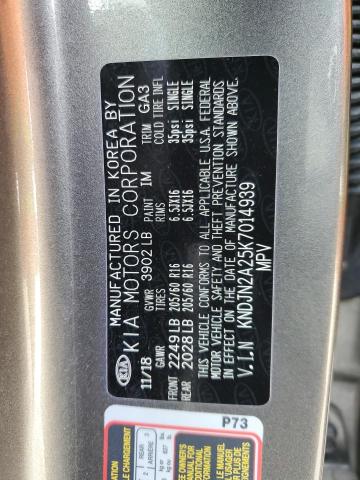 Photo 14 from auction – 2019 KIA SOUL with VIN KNDJN2A25K7014939
