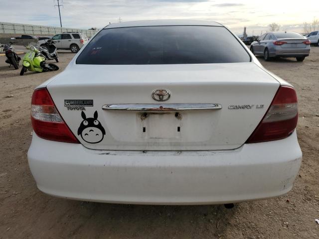 Photo 6 from auction – 2003 TOYOTA CAMRY LE with VIN 4T1BE32K13U189406