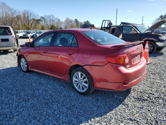 Photo 2 from auction – 2009 TOYOTA COROLLA BA with VIN 2T1BU40E49C116076
