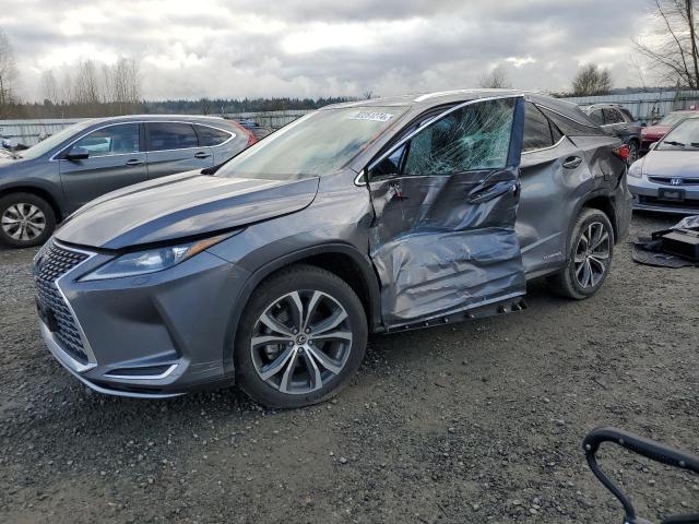 LEXUS RX 450H 2022 with VIN 2T2HGMDA6NC077702 - Photo from auction