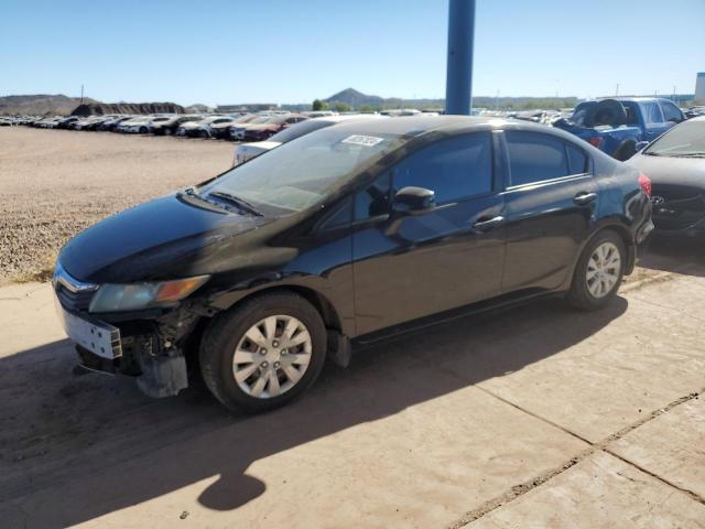 HONDA CIVIC LX 2012 with VIN 2HGFB2F54CH527205 - Photo from auction