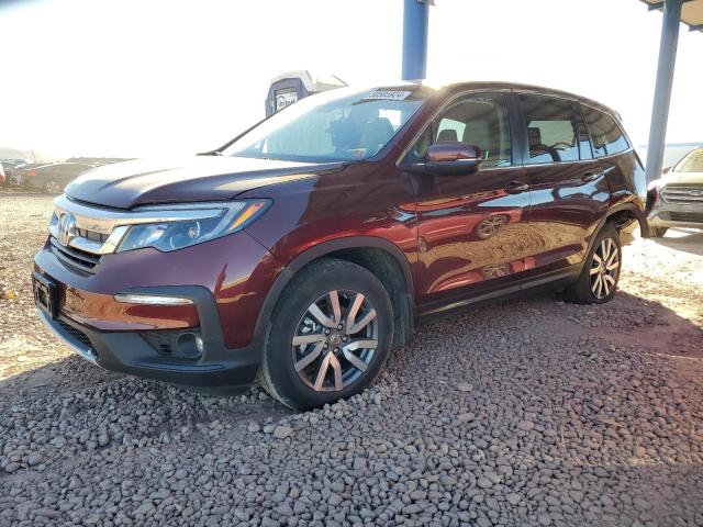 HONDA PILOT EXL 2021 with VIN 5FNYF6H55MB013628 - Photo from auction