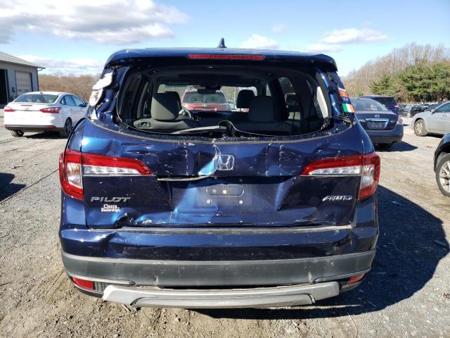 Photo 6 from auction – 2021 HONDA PILOT EXL with VIN 5FNYF6H50MB010345