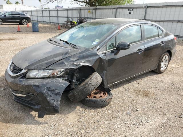 Photo 1 from auction – 2013 HONDA CIVIC LX with VIN 2HGFB2F58DH588977