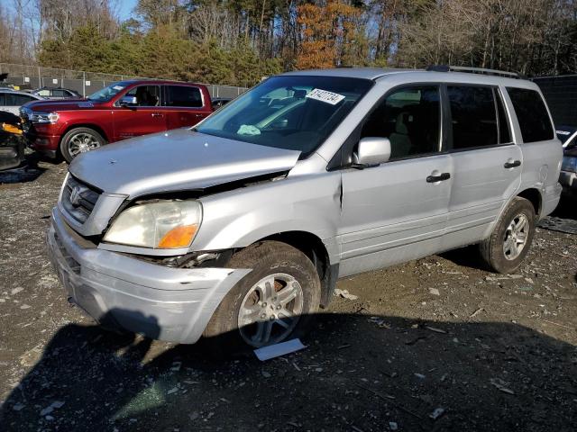 HONDA PILOT EX 2003 with VIN 2HKYF18443H603670 - Photo from auction