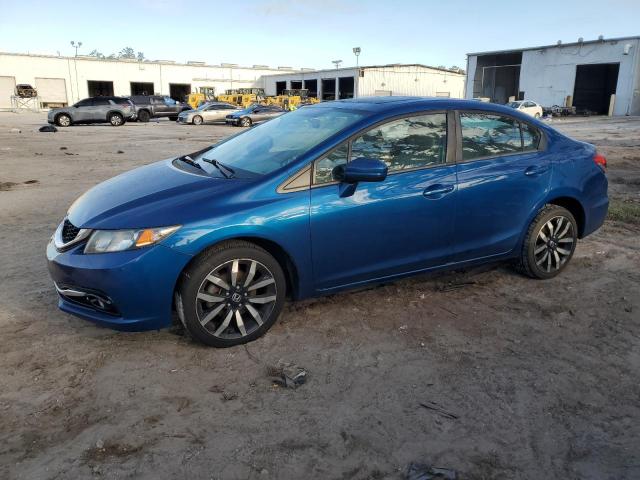 HONDA CIVIC EXL 2015 with VIN 2HGFB2F93FH554306 - Photo from auction
