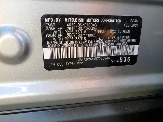 Photo 14 from auction – 2024 MITSUBISHI ECLIPSE CR with VIN JA4ATWAAXRZ050946