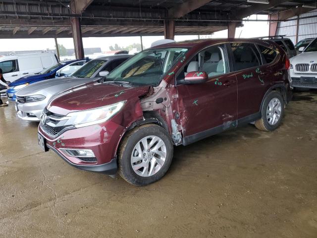 HONDA CR-V EX 2015 with VIN 2HKRM3H54FH536491 - Photo from auction