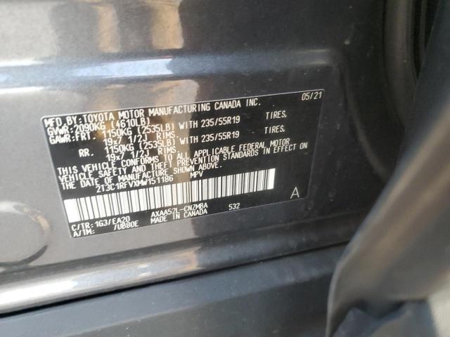 Photo 14 from auction – 2021 TOYOTA RAV4 XLE P with VIN 2T3C1RFVXMW151186