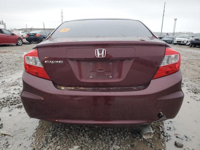 Photo 6 from auction – 2012 HONDA CIVIC EX with VIN 2HGFB2F85CH600284