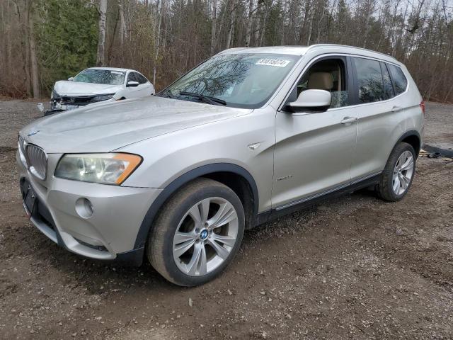 BMW X3 XDRIVE3 2011 with VIN 5UXWX7C55BLT78353 - Photo from auction