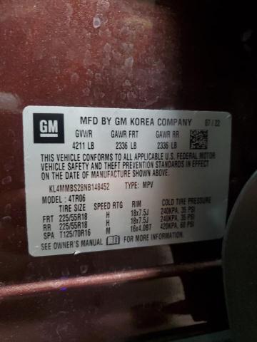 Photo 14 from auction – 2022 BUICK ENCORE GX with VIN KL4MMBS28NB148452