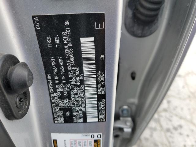 Photo 14 from auction – 2018 TOYOTA 4RUNNER SR with VIN JTEBU5JR0J5577392