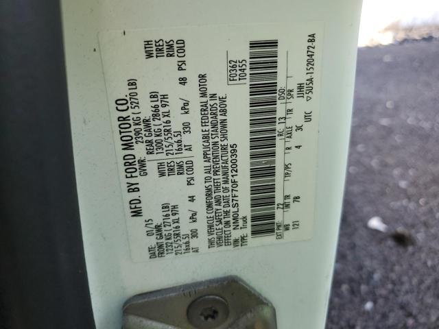 Photo 14 from auction – 2015 FORD TRANSIT CO with VIN NM0LS7F70F1200395