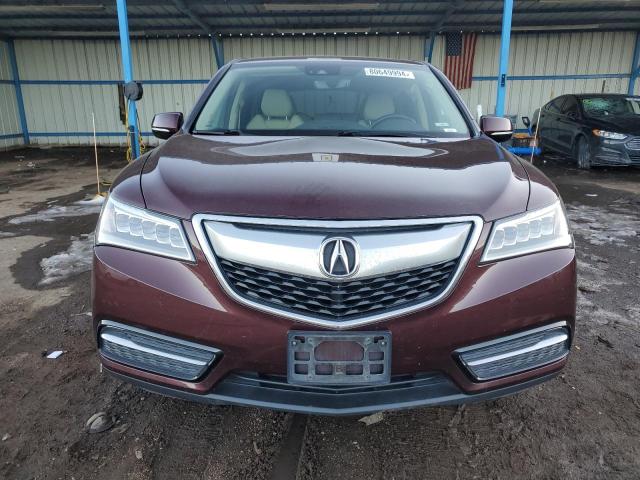 Photo 5 from auction – 2016 ACURA MDX TECHNO with VIN 5FRYD4H40GB016893
