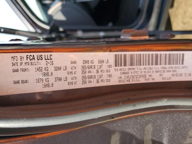 Photo 14 from auction – 2016 JEEP GRAND CHER with VIN 1C4RJFBG7GC307658