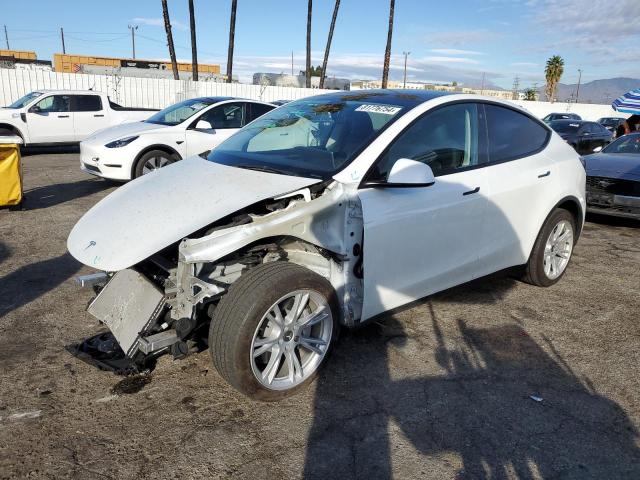 TESLA MODEL Y 2022 with VIN 7SAYGDEE7NF520296 - Photo from auction