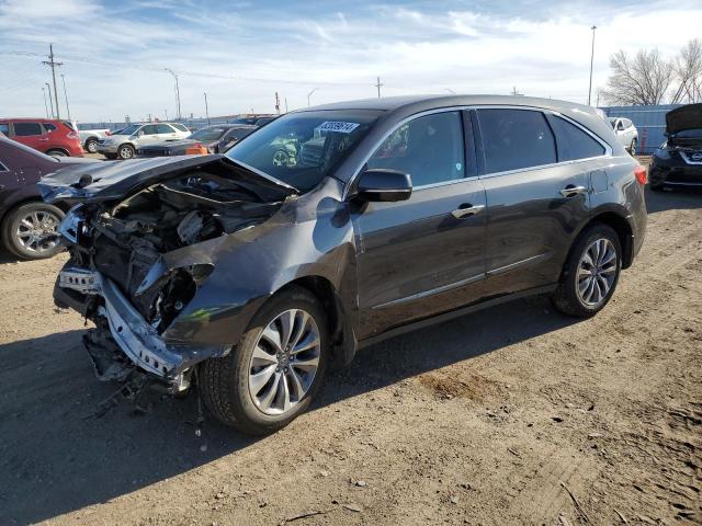 ACURA MDX TECHNO 2014 with VIN 5FRYD4H41EB022120 - Photo from auction
