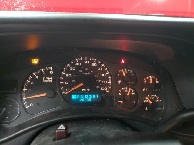 Photo 9 from auction – 2002 CHEVROLET AVALANCHE with VIN 3GNEK13T92G159097