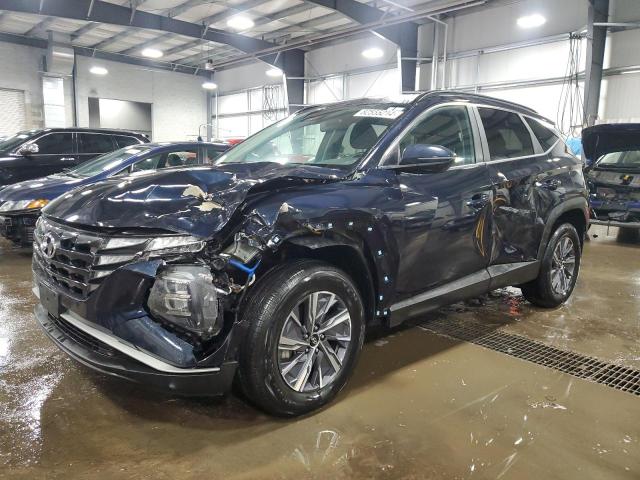 HYUNDAI TUCSON BLU 2022 with VIN KM8JBCA10NU044518 - Photo from auction