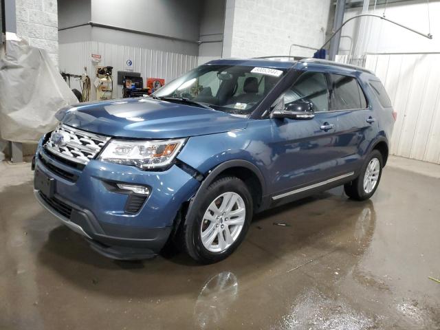FORD EXPLORER X 2018 with VIN 1FM5K8D82JGC68020 - Photo from auction