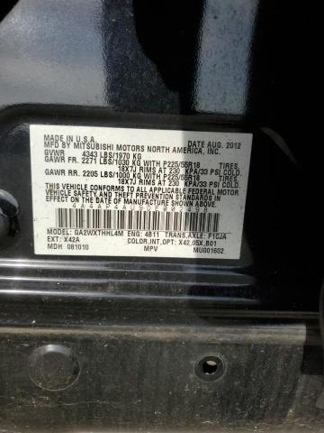 Photo 14 from auction – 2013 MITSUBISHI OUTLANDER with VIN 4A4AP4AU9DE002498