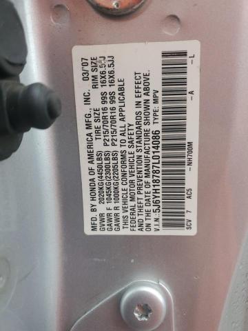 صورة رقم 14 من المزاد - 2007 HONDA ELEMENT EX مع VIN 5J6YH18787L014086