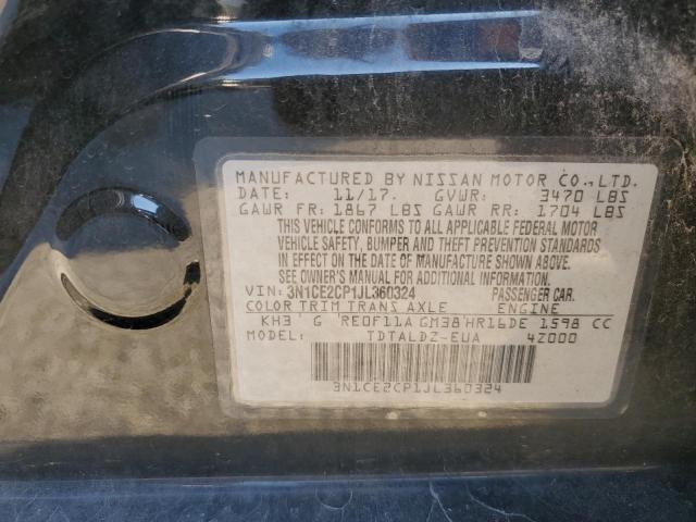 Photo 14 from auction – 2018 NISSAN VERSA NOTE with VIN 3N1CE2CP1JL360324