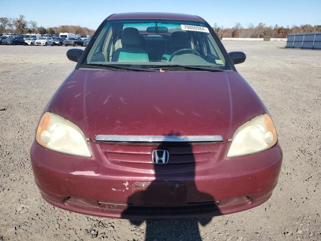 Photo 5 from auction – 2002 HONDA CIVIC LX with VIN 1HGES165X2L075140