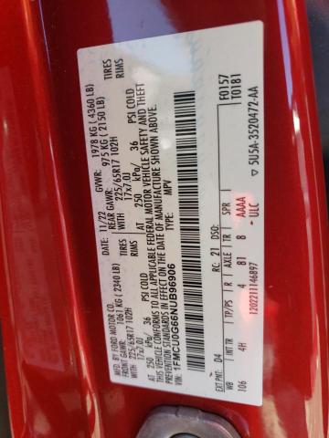 Photo 14 from auction – 2022 FORD ESCAPE SE with VIN 1FMCU0G66NUB96906