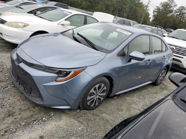 TOYOTA COROLLA LE 2021 with VIN JTDEAMDE7MJ032198 - Photo from auction