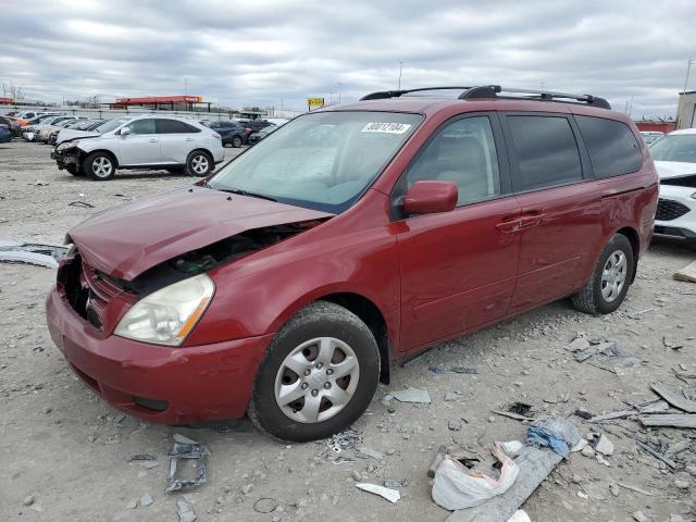 KIA SEDONA EX 2008 with VIN KNDMB233586199178 - Photo from auction