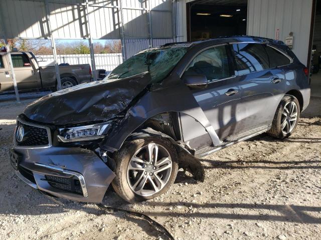 ACURA MDX ADVANC 2017 with VIN 5FRYD4H88HB014880 - Photo from auction