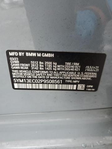Photo 14 from auction – 2023 BMW X3 M with VIN 5YM13EC02P9S08561